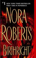 Birthright -by Nora Roberts-Audio Book